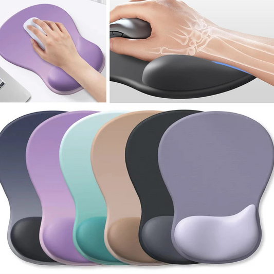 Alfombrilla Ratón con Reposamuñecas - Antideslizante